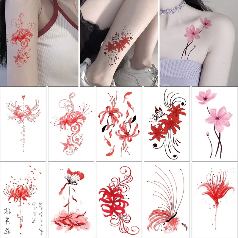 Equinox Flower 3D Butterfly Mermaid Daisy Tattoo Sticker Personality Sexy Flower Women Arm Hands Neck Tattoo Sticker
Equinox Flower 3D Butterfly Mermaid Daisy Tattoo Sticker Personality Sexy Flower Women Arm Hands Neck Tattoo Sticker