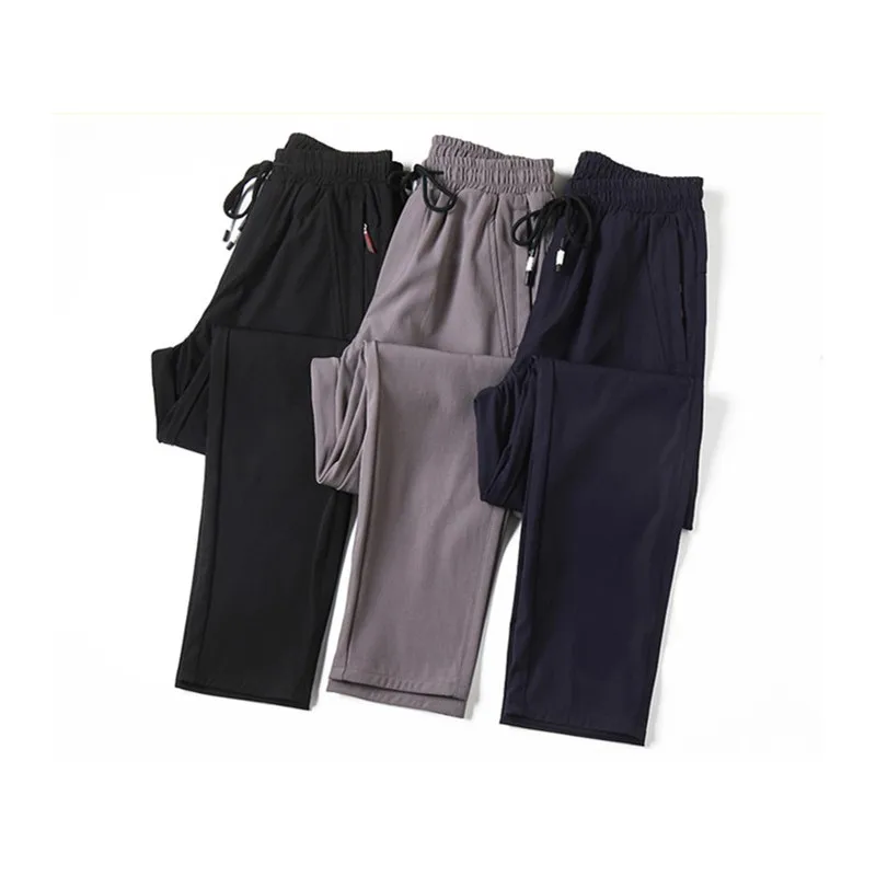 Men Jogging Pants Slim Thin Solid Pockets Zipper Jogger Sweatpants Male Home Sports Breathable Leisure Fast Dry Clothing
Men Jogging Pants Slim Thin Solid Pockets Zipper Jogger Sweatpants Male Home Sports Breathable Leisure Fast Dry Clothing