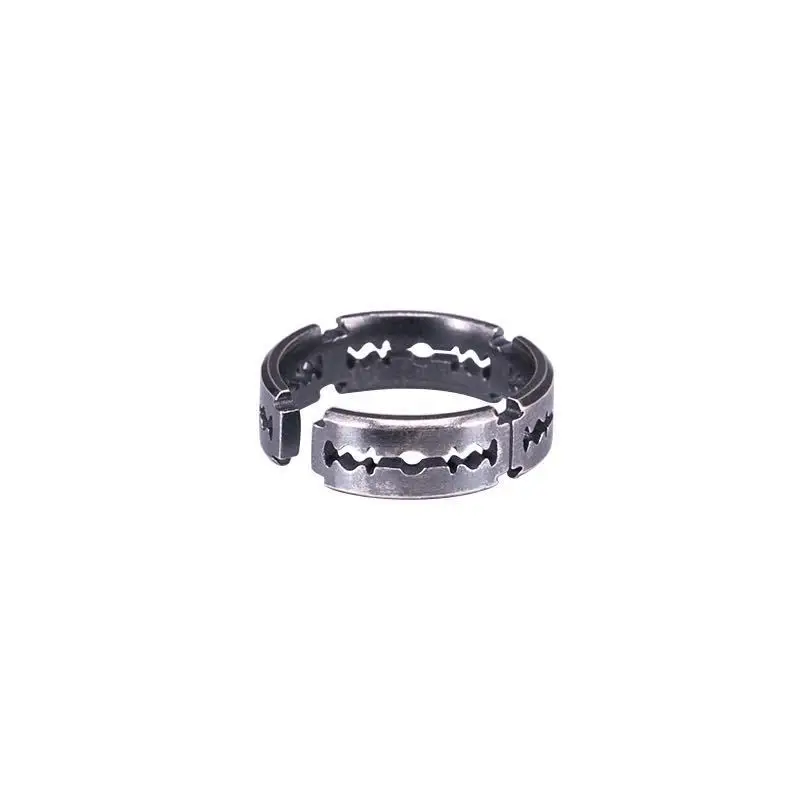 Hot Sale Niche Design Vintage Shaver Open Ring with Silver Plated Hot Sale 2021 New Top Men's Jewelry Fashion Trend for Party
Hot Sale Niche Design Vintage Shaver Open Ring with Silver Plated Hot Sale 2021 New Top Men's Jewelry Fashion Trend for Party