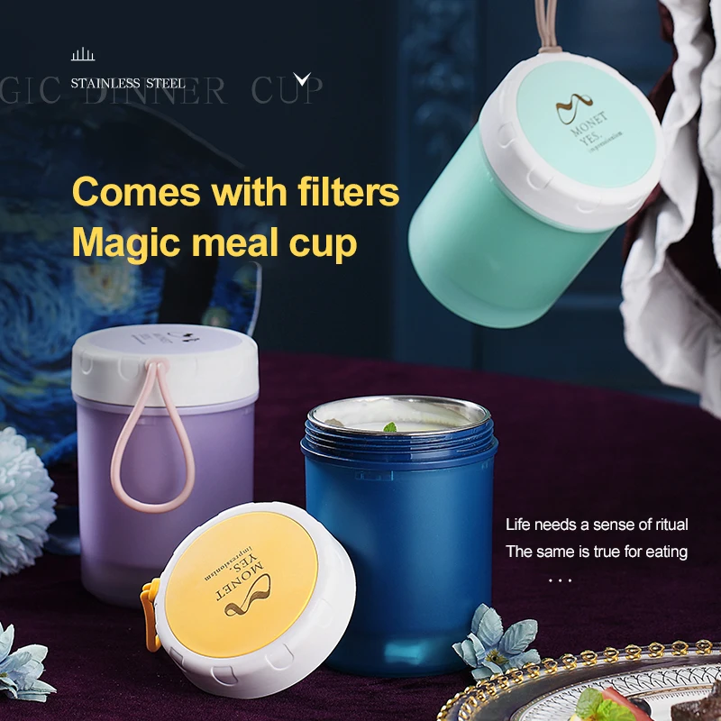 1PC Food Thermal Jar Insulated Soup Thermos Containers Stainless Steel Lunch Box Soup Cup Breakfast Porridge Soup Pot Work
1PC Food Thermal Jar Insulated Soup Thermos Containers Stainless Steel Lunch Box Soup Cup Breakfast Porridge Soup Pot Work