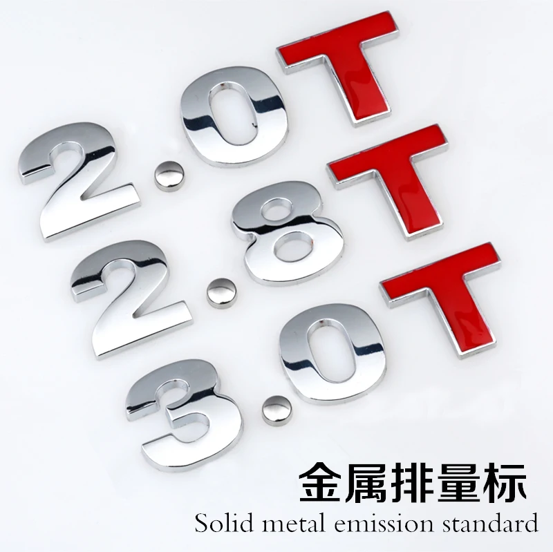 Christmas Car Displacement Badge Number Tail Tag3DThree-Dimensional Metal Car Stickers Letter Stickers4wd 1.5t 2.0t v6Logo
Christmas Car Displacement Badge Number Tail Tag3DThree-Dimensional Metal Car Stickers Letter Stickers4wd 1.5t 2.0t v6Logo