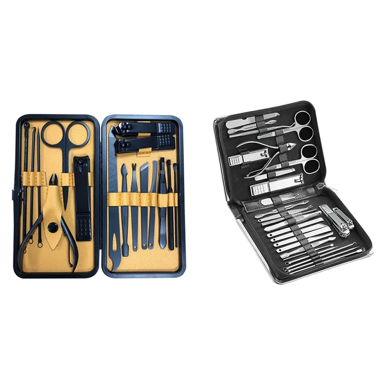 16Pcs Nail Art Tools All For Manicure Sets Pedicure Care With 26 In 1 Stainless Steel Manicure Set Pedicure Kit
16Pcs Nail Art Tools All For Manicure Sets Pedicure Care With 26 In 1 Stainless Steel Manicure Set Pedicure Kit