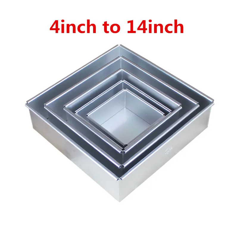 Square Cake Pan with Removable Bottom Anodized Aluminum Wedding Birthday Baking Cake Tin Cheesecake Pan Chiffon Mold stencil
Square Cake Pan with Removable Bottom Anodized Aluminum Wedding Birthday Baking Cake Tin Cheesecake Pan Chiffon Mold stencil