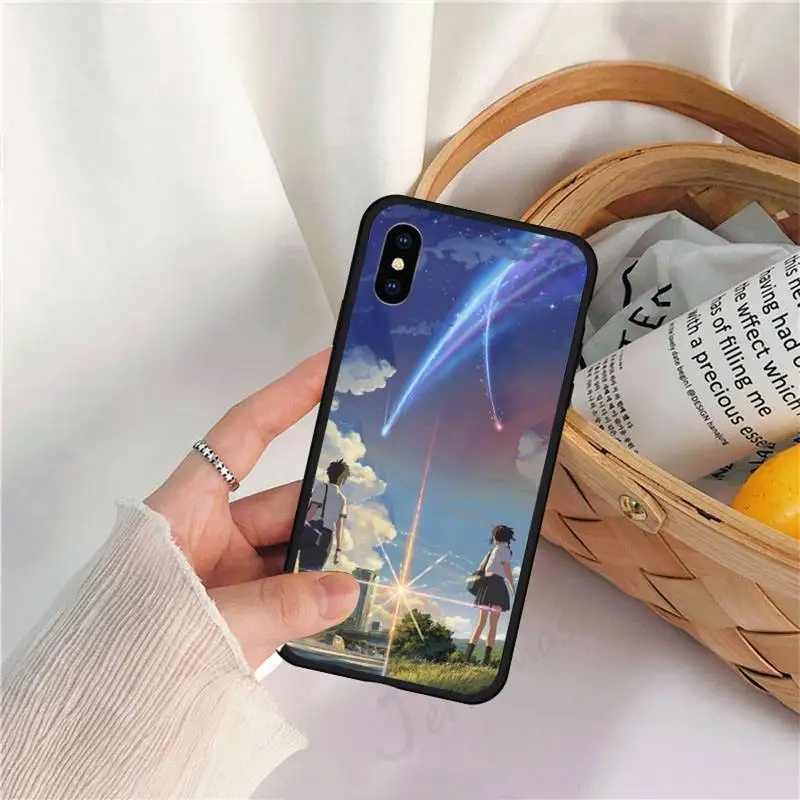 Japan Anime Your Name Kimi no Na wa Phone Case for iPhone 11 12 pro XS MAX 8 7 6 6S Plus X 5S SE 2020 XR
Japan Anime Your Name Kimi no Na wa Phone Case for iPhone 11 12 pro XS MAX 8 7 6 6S Plus X 5S SE 2020 XR