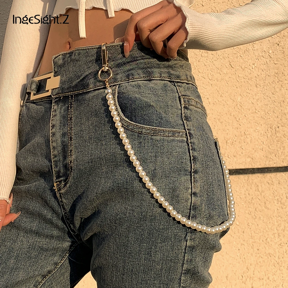 IngeSight.Z Steampunk Rock Imitation Pearl Belt Body Chain Gold Color Beaded Harness Waist Belly Chain for Women Men Jewelry
IngeSight.Z Steampunk Rock Imitation Pearl Belt Body Chain Gold Color Beaded Harness Waist Belly Chain for Women Men Jewelry