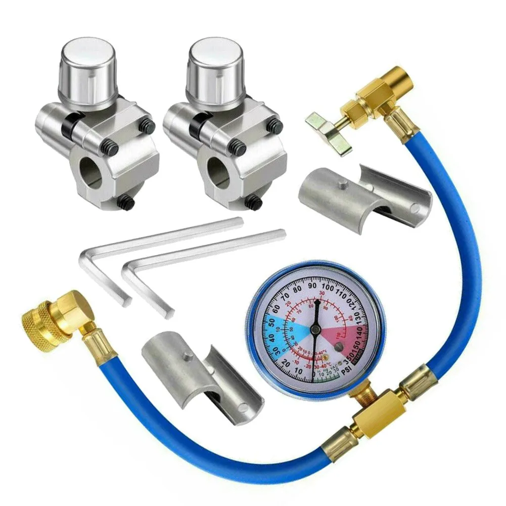 1 Set X BPV31 Bullet Piercing Tap Valve Pressure Gauge Kit AP4502525 BPV31D GPV14 GPV31 Air Conditioner Adeapter
1 Set X BPV31 Bullet Piercing Tap Valve Pressure Gauge Kit AP4502525 BPV31D GPV14 GPV31 Air Conditioner Adeapter