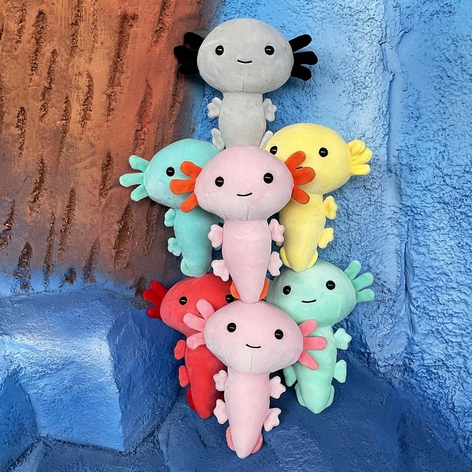 Axolotl плюшевая игрушка Kawaii Animal Axolotl плюшевые фигурки куклы игрушки мультфильм Axolotl Мягкая кукла саламанда подарки для детей девочек
Axolotl плюшевая игрушка Kawaii Animal Axolotl плюшевые фигурки куклы игрушки мультфильм Axolotl Мягкая кукла саламанда подарки для детей девочек