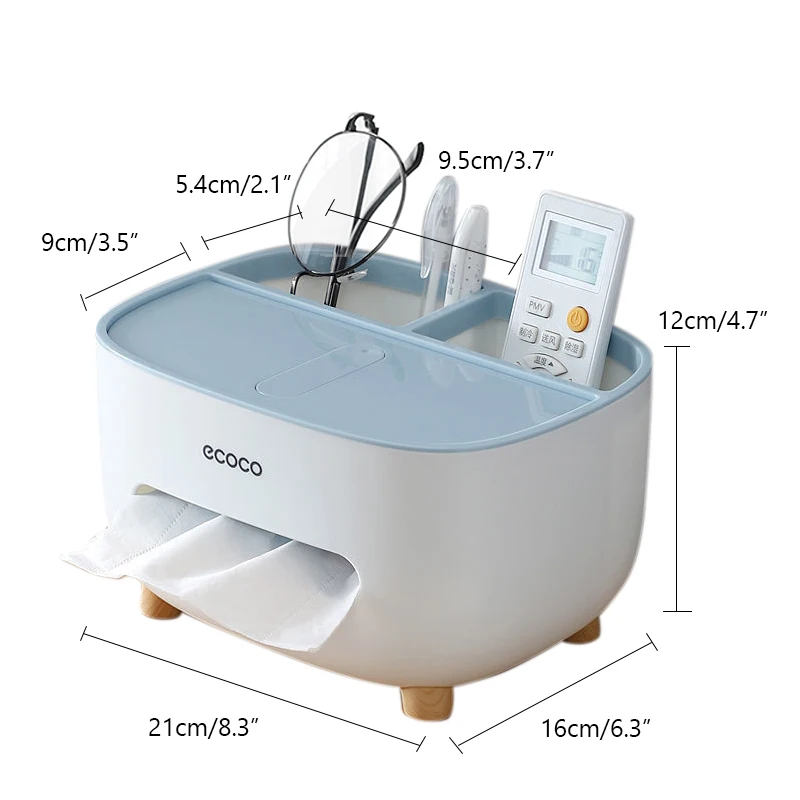 Desktop Tissue Box Multifunction Storage Box for Office Living Room Napkin Holder Remote Control Organizer Phone Holder Stand 
Desktop Tissue Box Multifunction Storage Box for Office Living Room Napkin Holder Remote Control Organizer Phone Holder Stand