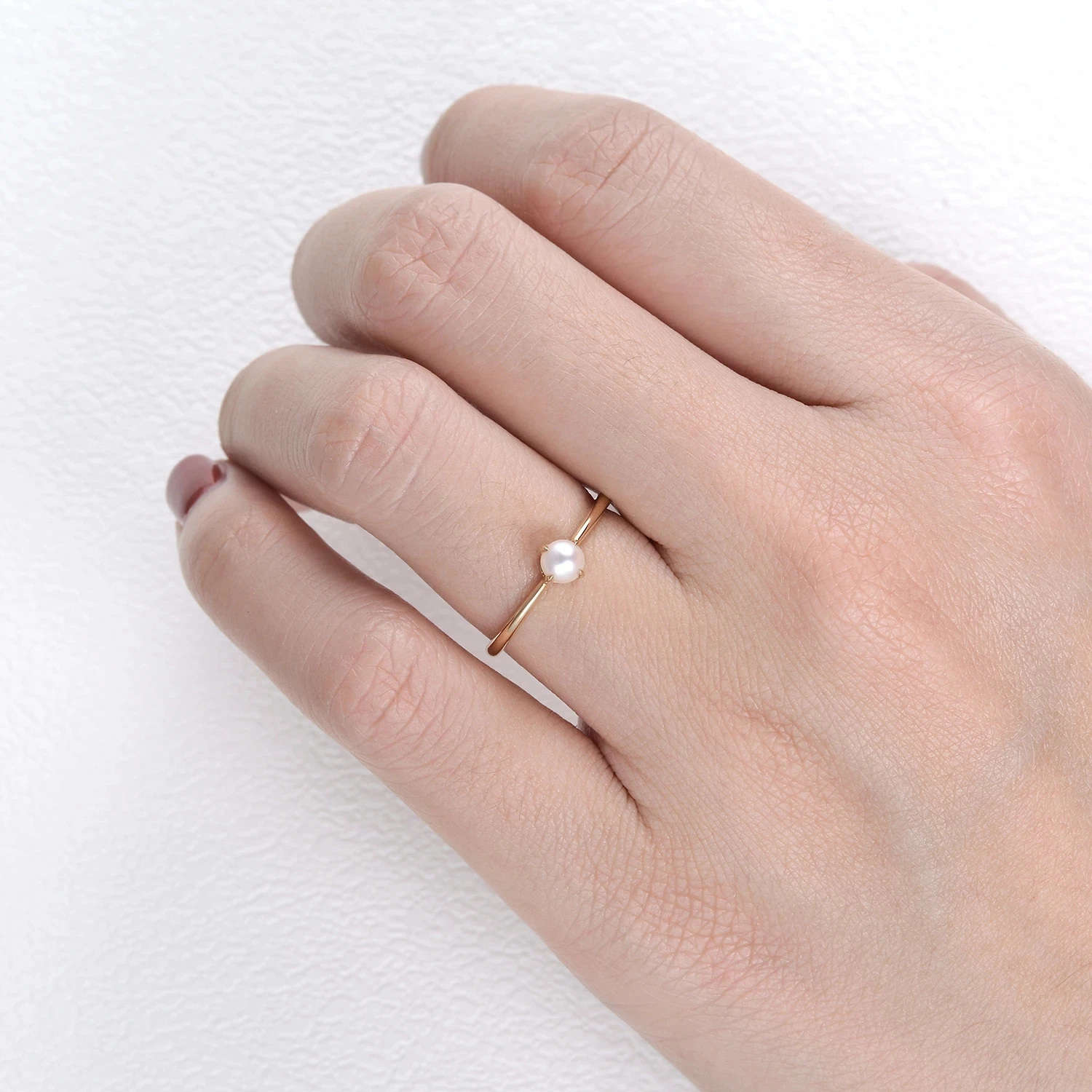 Minimalism 4 Prongs Gold Akoya Pearl Engagement Ring Dainty Soliatire Rings Birthstone Anniversary Jewelry
Minimalism 4 Prongs Gold Akoya Pearl Engagement Ring Dainty Soliatire Rings Birthstone Anniversary Jewelry