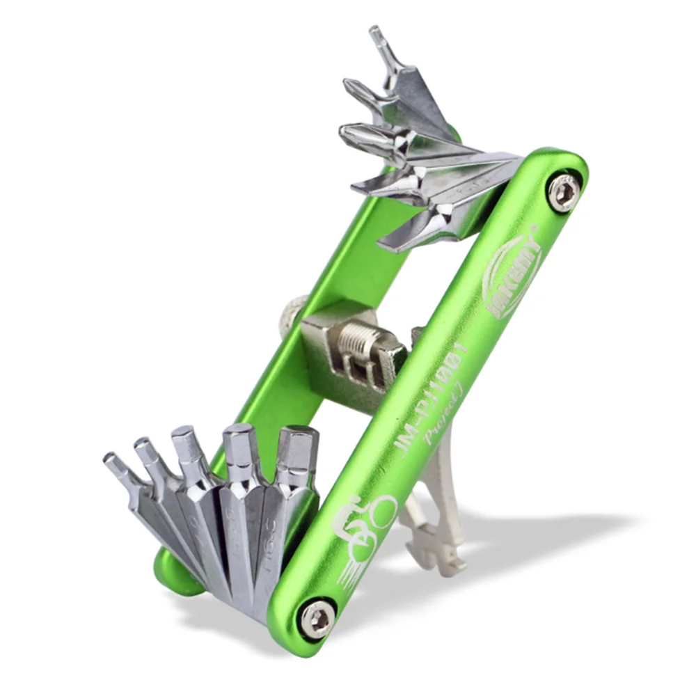 11 in 1 Bicycle Tools Sets Bike Multi Repair Kit Hex Spoke Wrench Screwdriver Carbon Steel Multifunctional Folding Multitools
11 in 1 Bicycle Tools Sets Bike Multi Repair Kit Hex Spoke Wrench Screwdriver Carbon Steel Multifunctional Folding Multitools