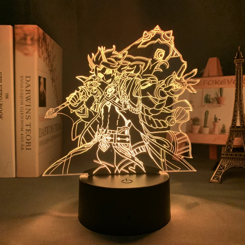Genshin Impact 3D LED Night Lamp Arataki Itto for Kids Bedroom Decor Child Birthday Gift Genshin Impact LED Light
Genshin Impact 3D LED Night Lamp Arataki Itto for Kids Bedroom Decor Child Birthday Gift Genshin Impact LED Light