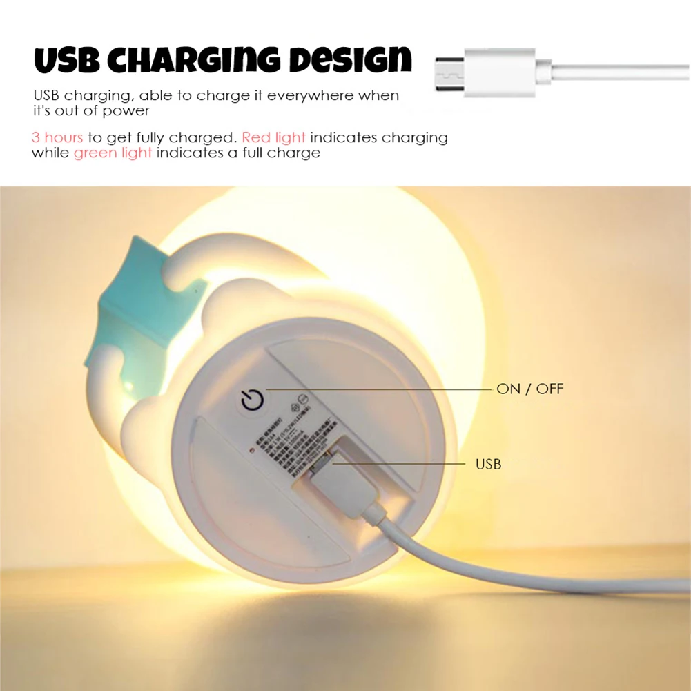 Cat Night Light Blue Recording Remote Control Lithium Battery, Charging Using USB Bedside Lighting Suitable for Children
Cat Night Light Blue Recording Remote Control Lithium Battery, Charging Using USB Bedside Lighting Suitable for Children