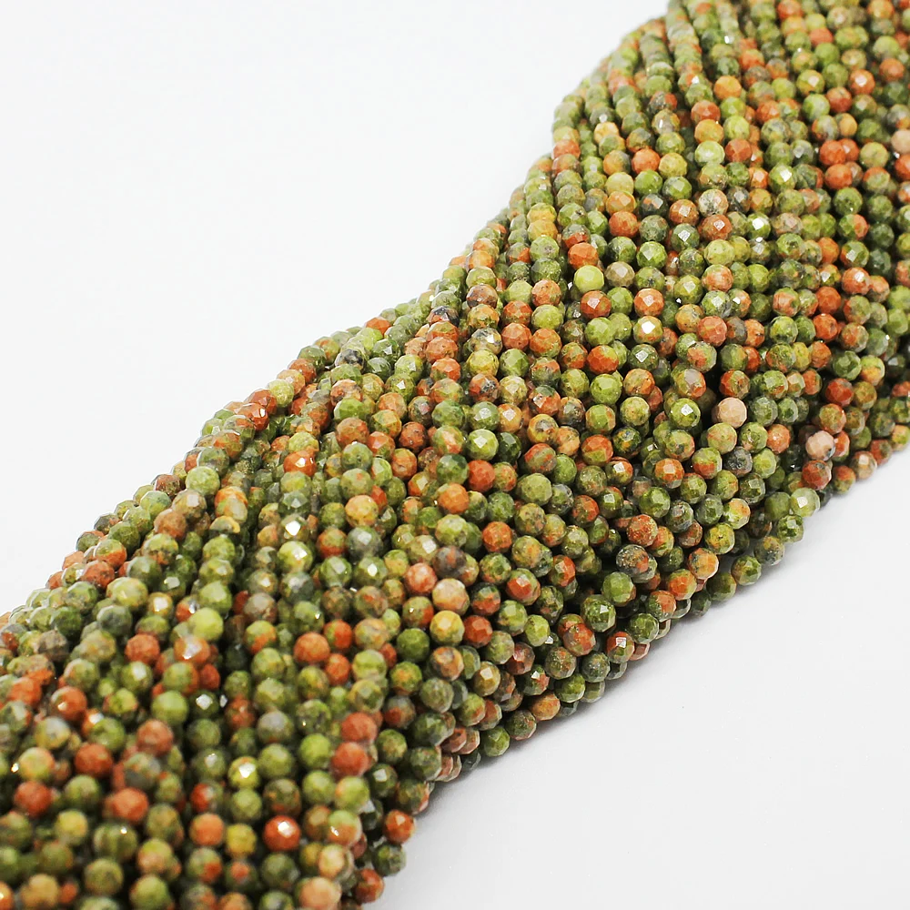 Natural Stone Flower Green Stone Beads 2-3mm Fine Cut Surface Flower Green Bead Jewelry Making DIY Necklace Bracelet Accessories
Natural Stone Flower Green Stone Beads 2-3mm Fine Cut Surface Flower Green Bead Jewelry Making DIY Necklace Bracelet Accessories