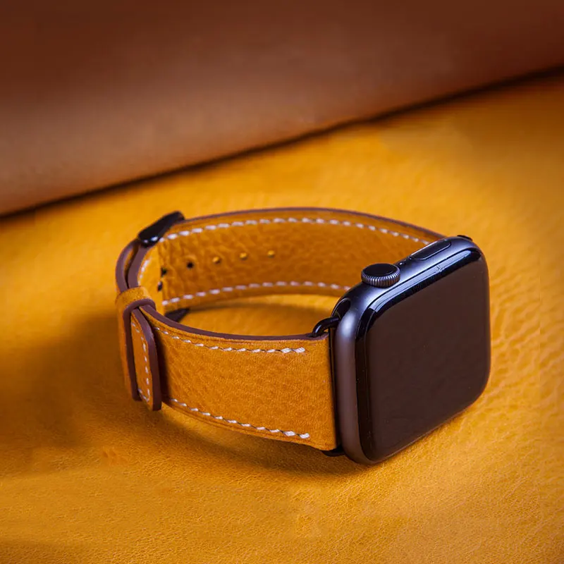 strap for Apple watch band 44mm 40mm iWatch serie 6 SE 5 4 3 Genuine Leather belt bracelet Correa for apple watch band 38mm 42mm
strap for Apple watch band 44mm 40mm iWatch serie 6 SE 5 4 3 Genuine Leather belt bracelet Correa for apple watch band 38mm 42mm