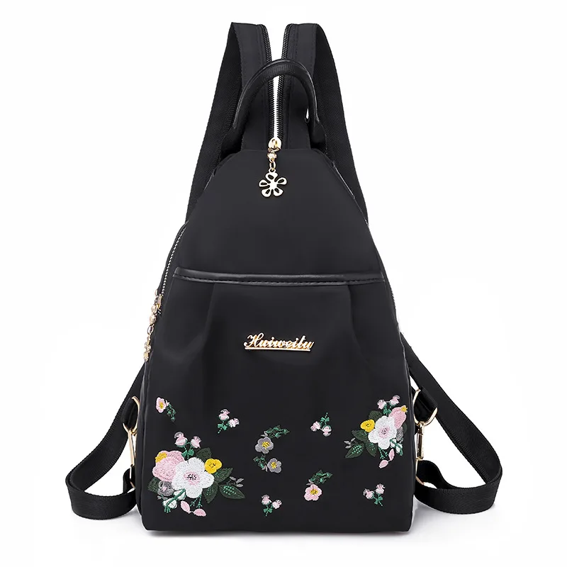 2021 New Chinese Embroidery Backpack Chest Bag Waterproof Outdoor Oxford Bag Backpack Women Leisure Travel Small Backpack
2021 New Chinese Embroidery Backpack Chest Bag Waterproof Outdoor Oxford Bag Backpack Women Leisure Travel Small Backpack
