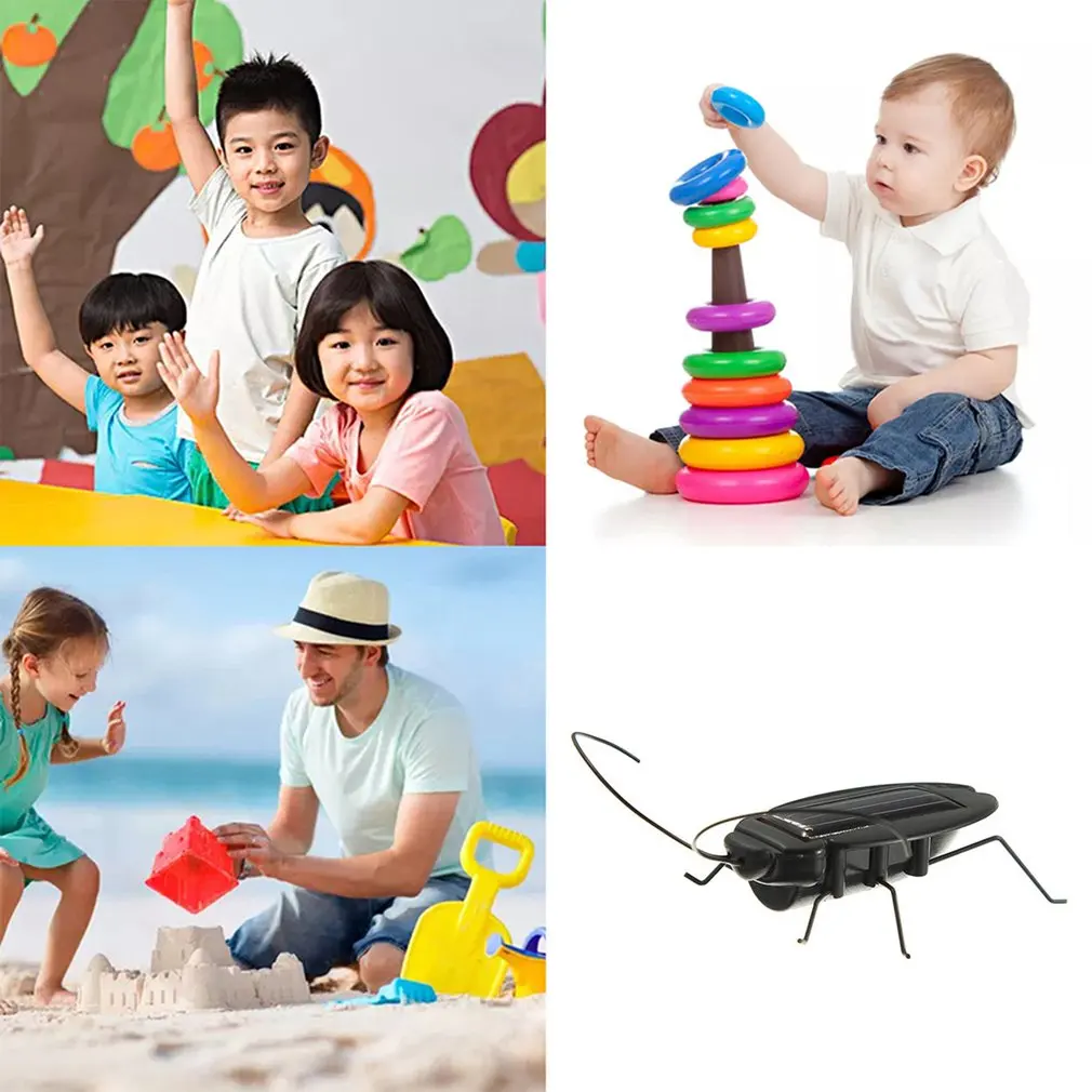 Mini Portable Solar Toy Cockroach With Solar Panel Educational Solar Powered Cockroach Toy Gadget Gift Fantastic Toy
Mini Portable Solar Toy Cockroach With Solar Panel Educational Solar Powered Cockroach Toy Gadget Gift Fantastic Toy