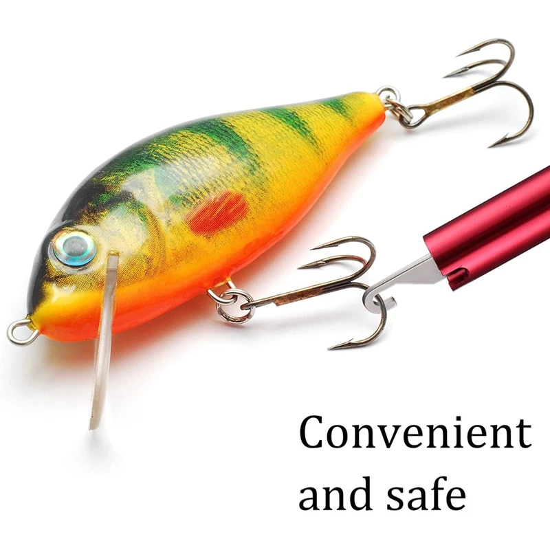 2 Pcs Fish Hook Remover T-Hook Pull Hook Fish Hook Separator Fishing Tool Outdoor Fishing Tool
2 Pcs Fish Hook Remover T-Hook Pull Hook Fish Hook Separator Fishing Tool Outdoor Fishing Tool