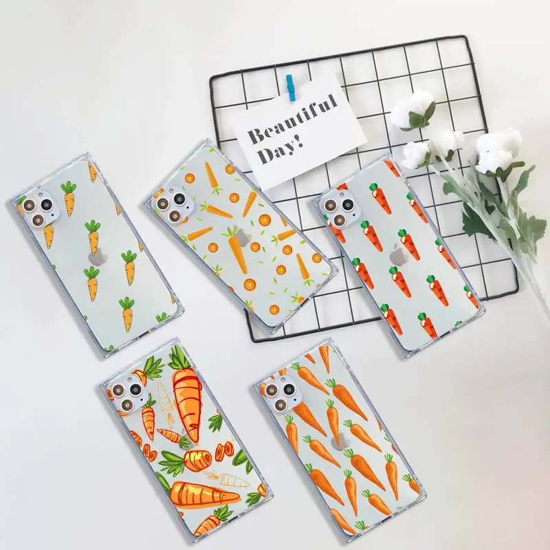 Cute cartoon carrot Phone Case Transparent for iPhone 7 8 11 12 se 2020 mini pro X XS XR MAX Plus
Cute cartoon carrot Phone Case Transparent for iPhone 7 8 11 12 se 2020 mini pro X XS XR MAX Plus