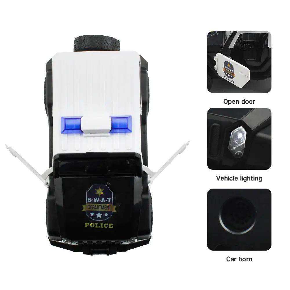 GloryStar PD55 Children DIY Building Blocks Assembly Puzzle Patrol Car Model Toy with Sound Effect Delicate Kids Gifts 
GloryStar PD55 Children DIY Building Blocks Assembly Puzzle Patrol Car Model Toy with Sound Effect Delicate Kids Gifts