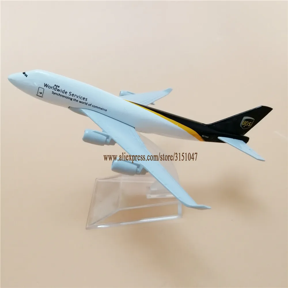16cm Metal Alloy Plane Model Air UPS B747 Airways Boeing 747 400 Airlines Airplane Model w Stand Aircraft Gift
16cm Metal Alloy Plane Model Air UPS B747 Airways Boeing 747 400 Airlines Airplane Model w Stand Aircraft Gift