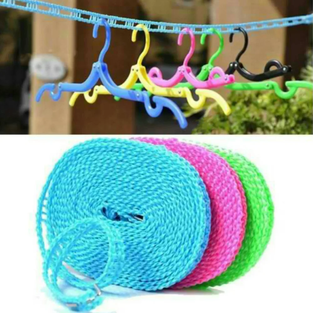 3/5/8/10m Outdoor Non-slip And Windproof Clothesline With Fence-like Indoor Non-perforated Clothesline For Home/travel/outdoor
3/5/8/10m Outdoor Non-slip And Windproof Clothesline With Fence-like Indoor Non-perforated Clothesline For Home/travel/outdoor