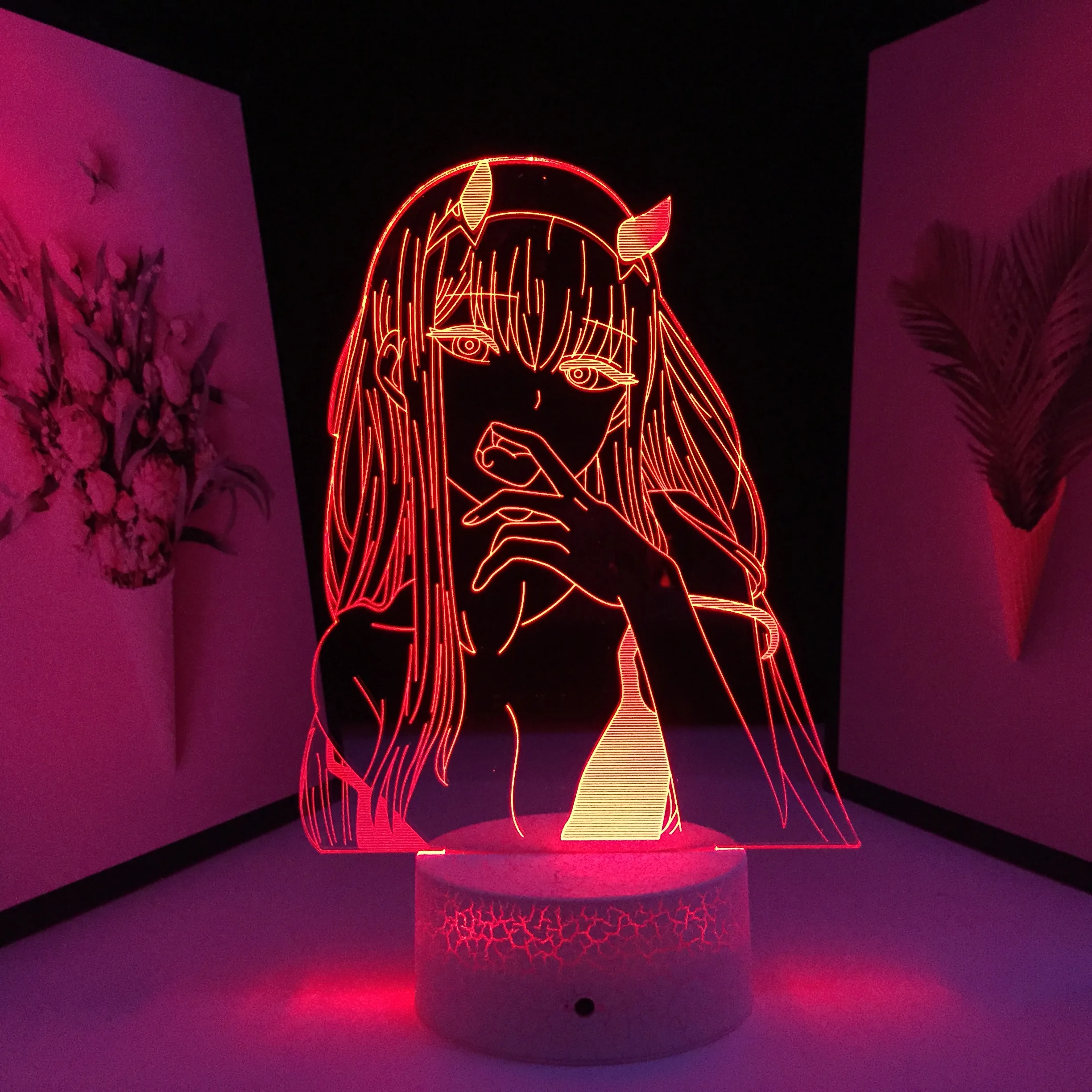 Zero Two Figure Anime 3D Nightlight Child Bedroom Decor Light Manga Kids Gift Night Light Girls Manga Table Lamp Dropshipping
Zero Two Figure Anime 3D Nightlight Child Bedroom Decor Light Manga Kids Gift Night Light Girls Manga Table Lamp Dropshipping