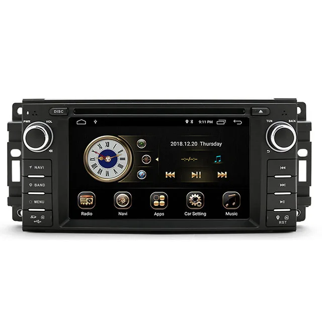 Автомобильный радиоприемник 6,2 дюйма, Android 9,0, стерео, DVD-плеер, GPS-навигация для JEEP свобода патриота, Wrangler, компас, DODGE, Chrysler
Автомобильный радиоприемник 6,2 дюйма, Android 9,0, стерео, DVD-плеер, GPS-навигация для JEEP свобода патриота, Wrangler, компас, DODGE, Chrysler