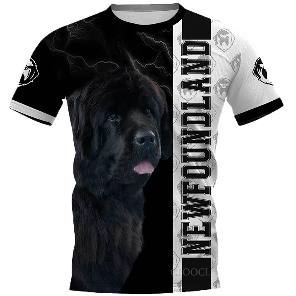 HX Popular Newfoundland T Shirt Men Women Summer 3D Print Fashion Harajuku Casual Streetwear All-match Tops Drop Shipping
HX Popular Newfoundland T Shirt Men Women Summer 3D Print Fashion Harajuku Casual Streetwear All-match Tops Drop Shipping