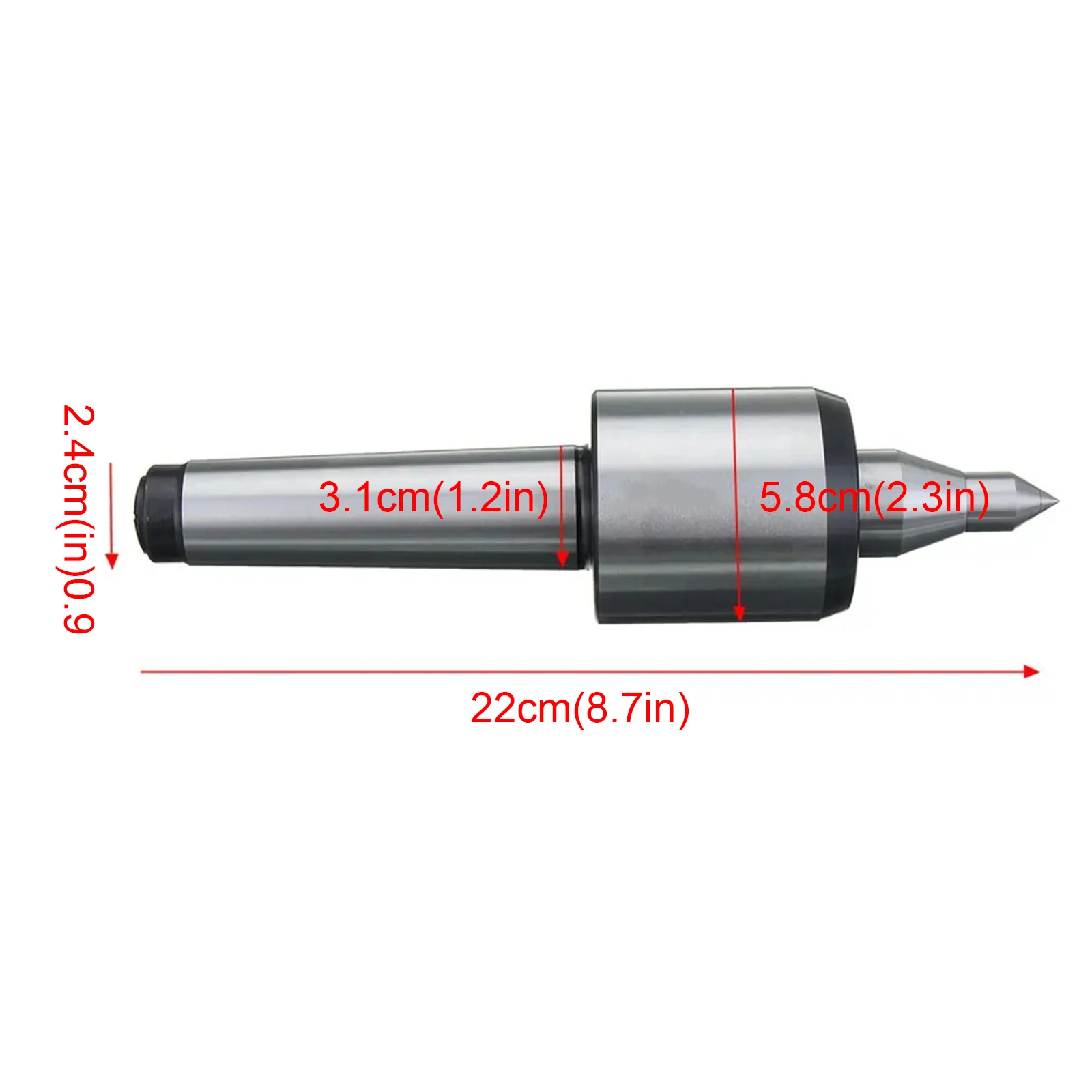 Long Spindle Lathe Tool MT4 Morse Taper Live Center Dust Proof 40Gr Steel 60 Degree High Quality CNC Precision
Long Spindle Lathe Tool MT4 Morse Taper Live Center Dust Proof 40Gr Steel 60 Degree High Quality CNC Precision