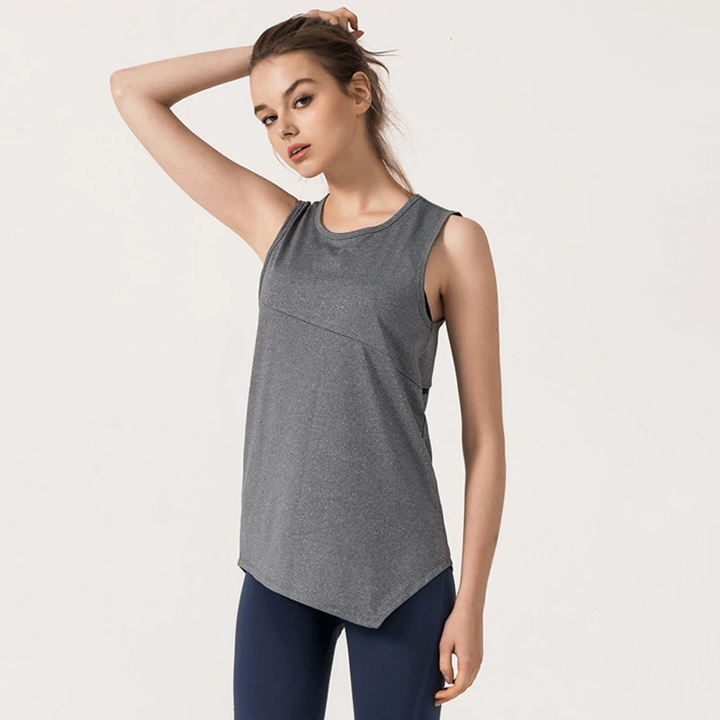 Sleeveless Vest Sports Women Running Fitness Outer Wear Gym Beauty Back Yoga Vests Sportswear Tops Female Leisure Clothes /40
Sleeveless Vest Sports Women Running Fitness Outer Wear Gym Beauty Back Yoga Vests Sportswear Tops Female Leisure Clothes /40