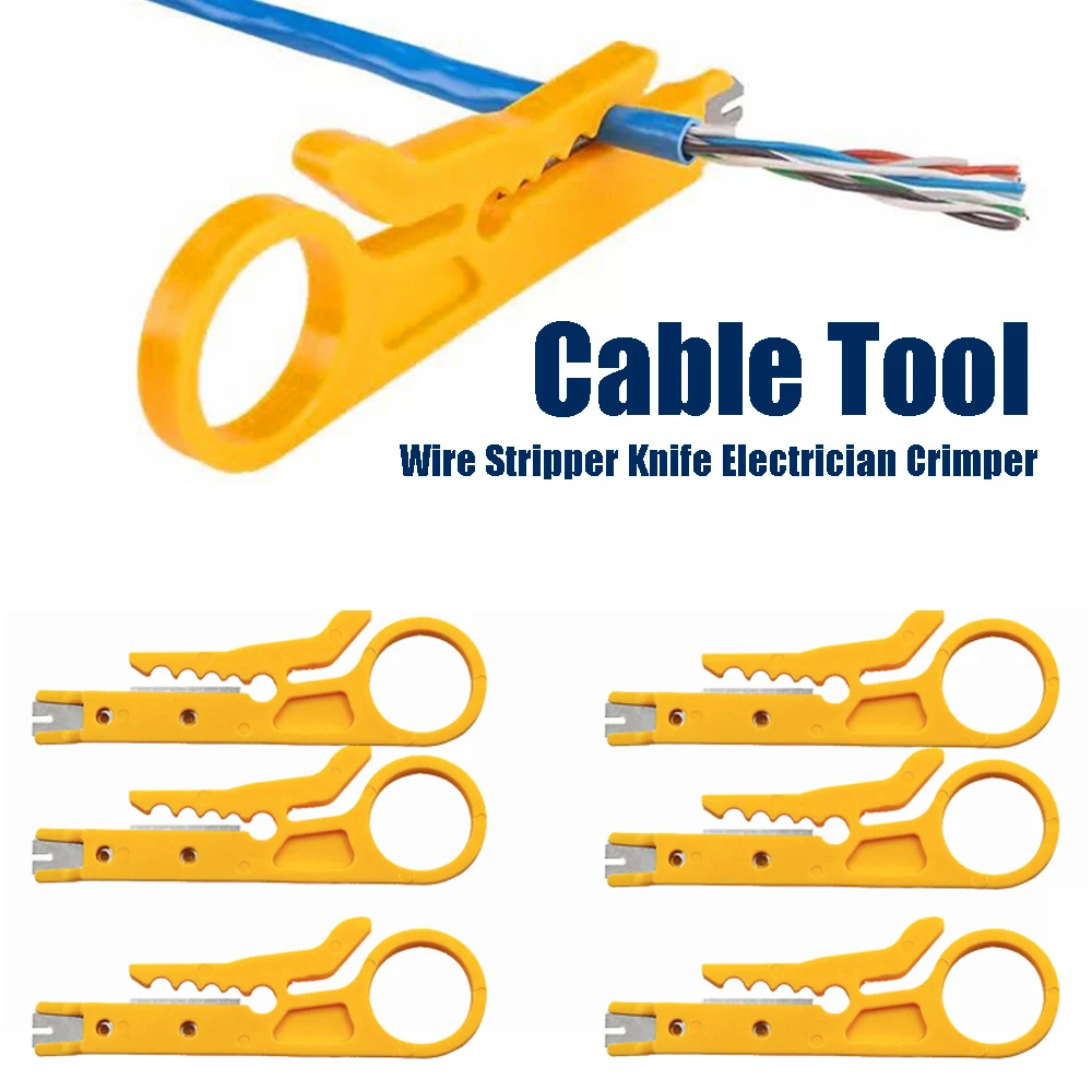 Wire Stripper Cutter Cable Stripping Multi-function Electrician Crimper Knife Pliers Tool Rimper Pliers Portable Cable Tool
Wire Stripper Cutter Cable Stripping Multi-function Electrician Crimper Knife Pliers Tool Rimper Pliers Portable Cable Tool