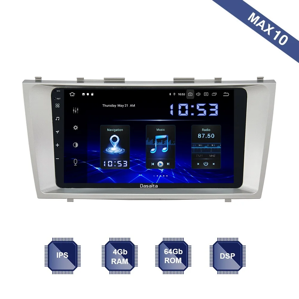 Автомагнитола для Toyota Camry, 1DIN, Android 10,0, мультимедиа V40, 2006, 2007, 2008, 2009, 2010, 4G, 64G, GPS, Bluetooth, Wi-Fi, видеоплеер
Автомагнитола для Toyota Camry, 1DIN, Android 10,0, мультимедиа V40, 2006, 2007, 2008, 2009, 2010, 4G, 64G, GPS, Bluetooth, Wi-Fi, видеоплеер