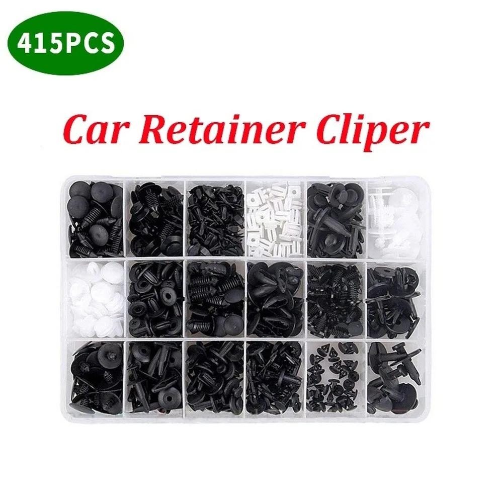 415 Pcs Car Retainer Panel Bumper Fastener Clips Kit Fastener Auto Push Pin Rivets Set Bumper Door Trim Panel Clips for Ford
415 Pcs Car Retainer Panel Bumper Fastener Clips Kit Fastener Auto Push Pin Rivets Set Bumper Door Trim Panel Clips for Ford