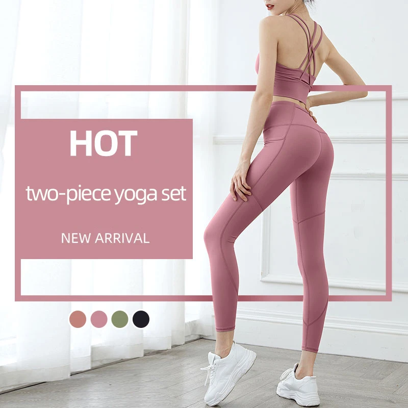 Yoga Set Yoga Leggings Set Women fitness suit female Yoga Clothes High Waist Gym Workout Legging Set Gym 2 Piece Sports Clothing
Yoga Set Yoga Leggings Set Women fitness suit female Yoga Clothes High Waist Gym Workout Legging Set Gym 2 Piece Sports Clothing