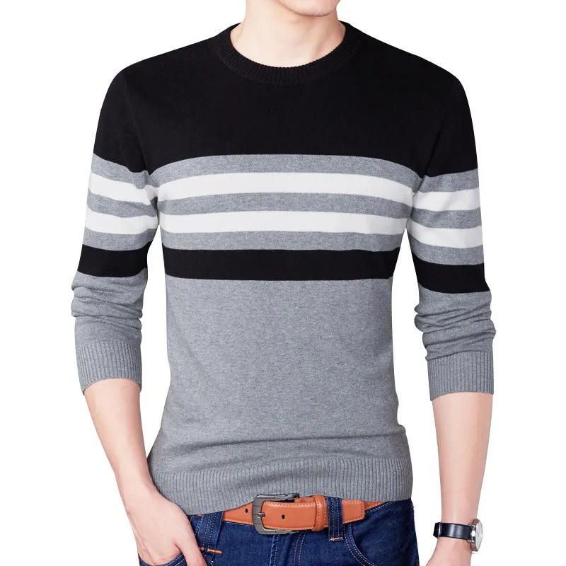 4-Color 2020 Autumn New Men Knitted Pullover Pure cotton Sweater Casual Business O-Collar Thin Slim fit Sweaters Brand Clothes
4-Color 2020 Autumn New Men Knitted Pullover Pure cotton Sweater Casual Business O-Collar Thin Slim fit Sweaters Brand Clothes