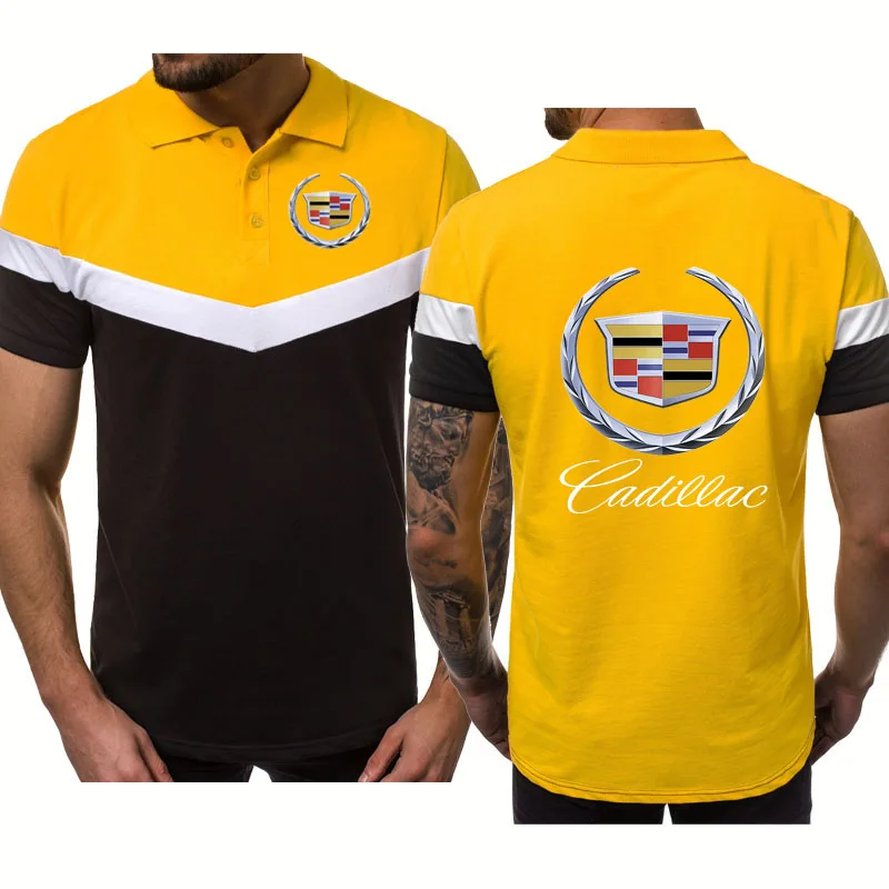 2021 NEW Men's polo shirt Cadillac Car Logo printing summer high quality Cotton Fashion short sleeve casual Men's tops
2021 NEW Men's polo shirt Cadillac Car Logo printing summer high quality Cotton Fashion short sleeve casual Men's tops