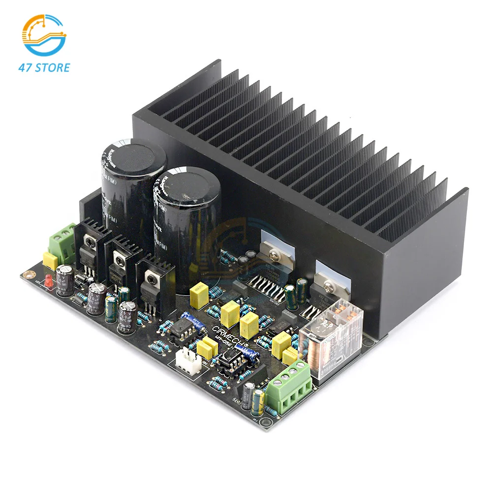 Стерео усилитель высокой мощности TDA7293 Плата OP07 DC Servo 5534 Рабочий Усилитель Shen Jin PCB