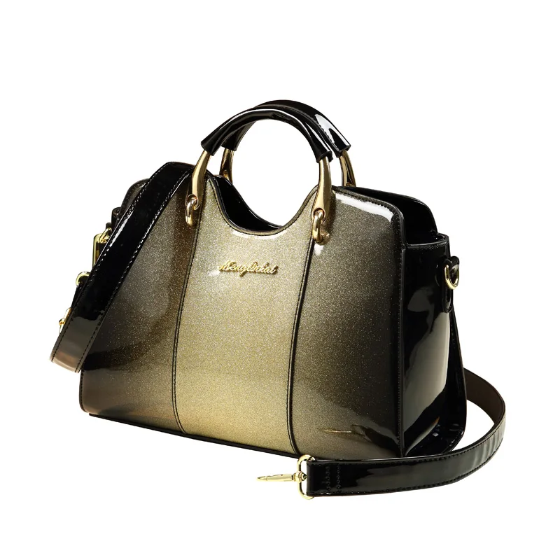 ICEV new fashion top handle bags for women leather handbag designer high quality patent leather messenger shoulder bags panelled
ICEV new fashion top handle bags for women leather handbag designer high quality patent leather messenger shoulder bags panelled