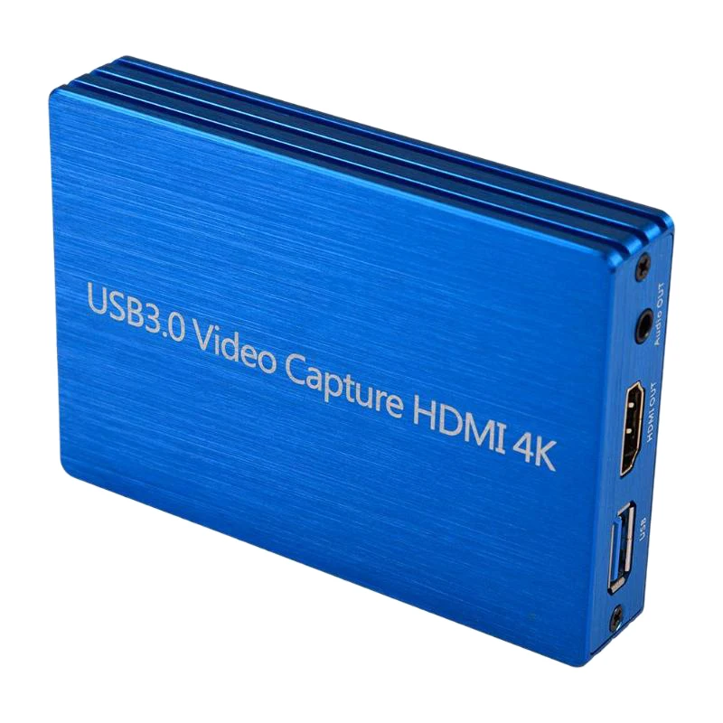 Фото Ключ для захвата видео 4K HDMI на USB 3 0 1080P ключ игр OBS прямая трансляция подключи и