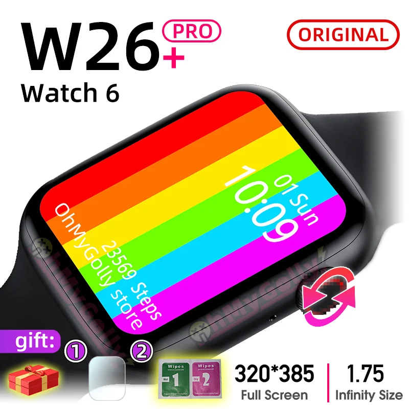 Смарт-часы IWO W26 + pro series 6, мужские Смарт-часы с пульсометром, женские часы PK IWO 13 12 W26 W46 HW12 DT100 G68L
Смарт-часы IWO W26 + pro series 6, мужские Смарт-часы с пульсометром, женские часы PK IWO 13 12 W26 W46 HW12 DT100 G68L