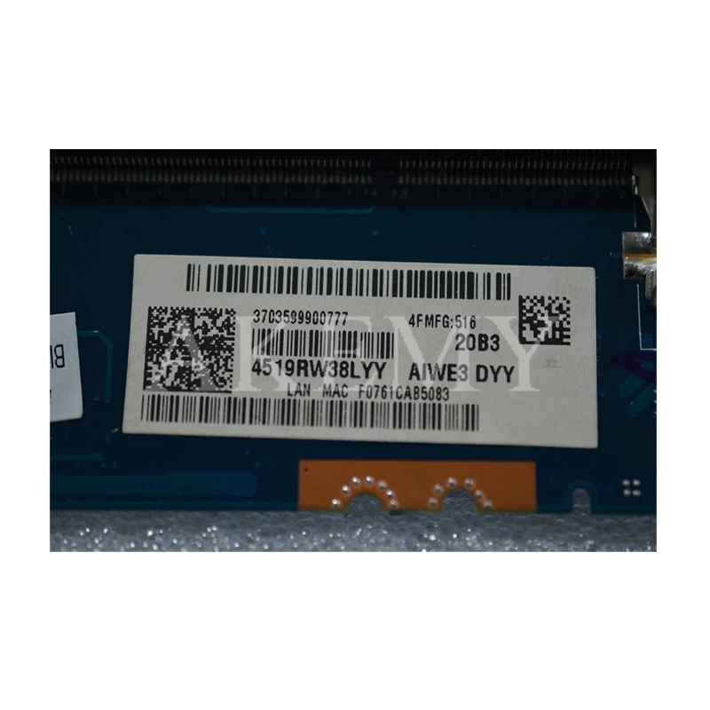 New Mainboard For Lenovo Ideapad B50-70 Laptop Motherboard ZIWB2/ZIWB3/ZIWE1 LA-B091P I3-5005U 2GB GPU
New Mainboard For Lenovo Ideapad B50-70 Laptop Motherboard ZIWB2/ZIWB3/ZIWE1 LA-B091P I3-5005U 2GB GPU