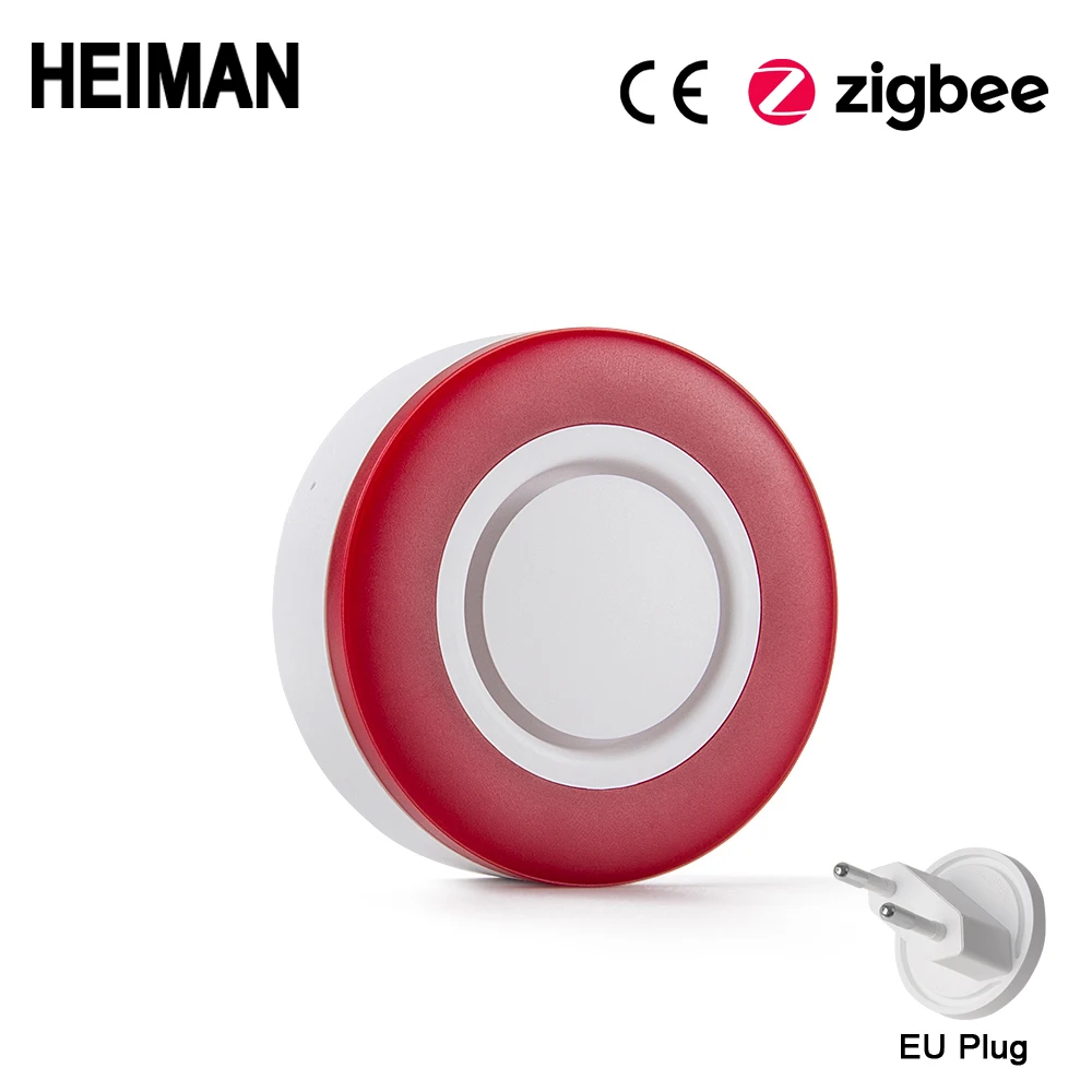 HEIMAN Zigbee 3.0 умная сирена
HEIMAN Zigbee 3.0 умная сирена