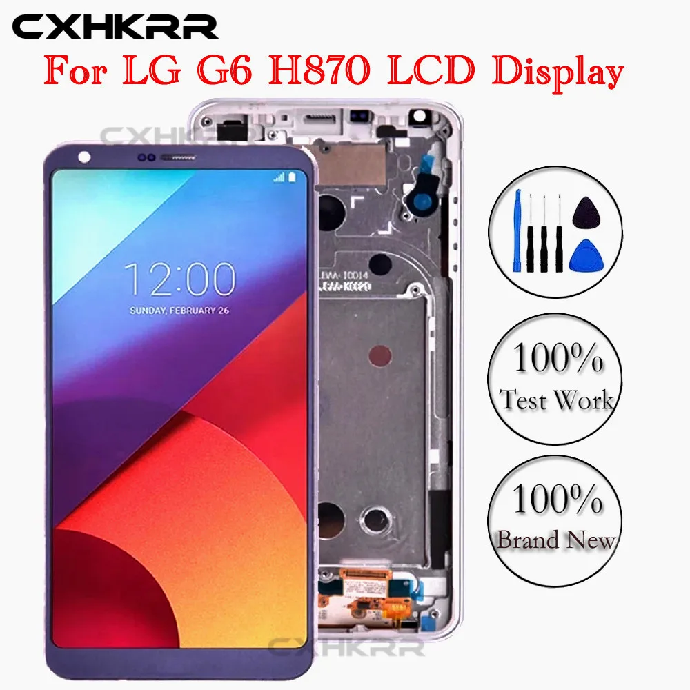 Оригинальный IPS для LG G6 H870 H870DS H872 LS993 VS998 US997 ЖК-дисплей дисплей + кодирующий