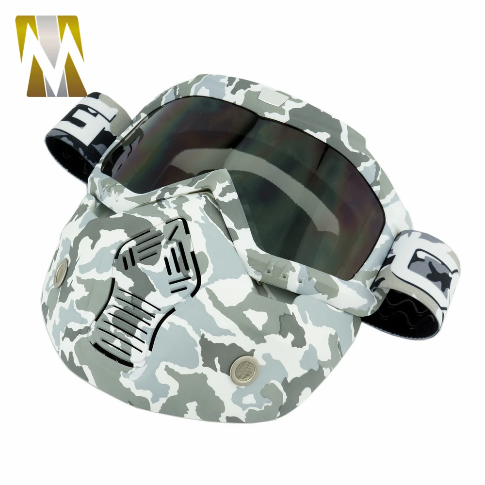 Different Colors to Choose Modular Detachable Goggles Mouth Filter Perfect Open Face Motorcycle Half Helmet Vintage Mask Goggle 
Different Colors to Choose Modular Detachable Goggles Mouth Filter Perfect Open Face Motorcycle Half Helmet Vintage Mask Goggle