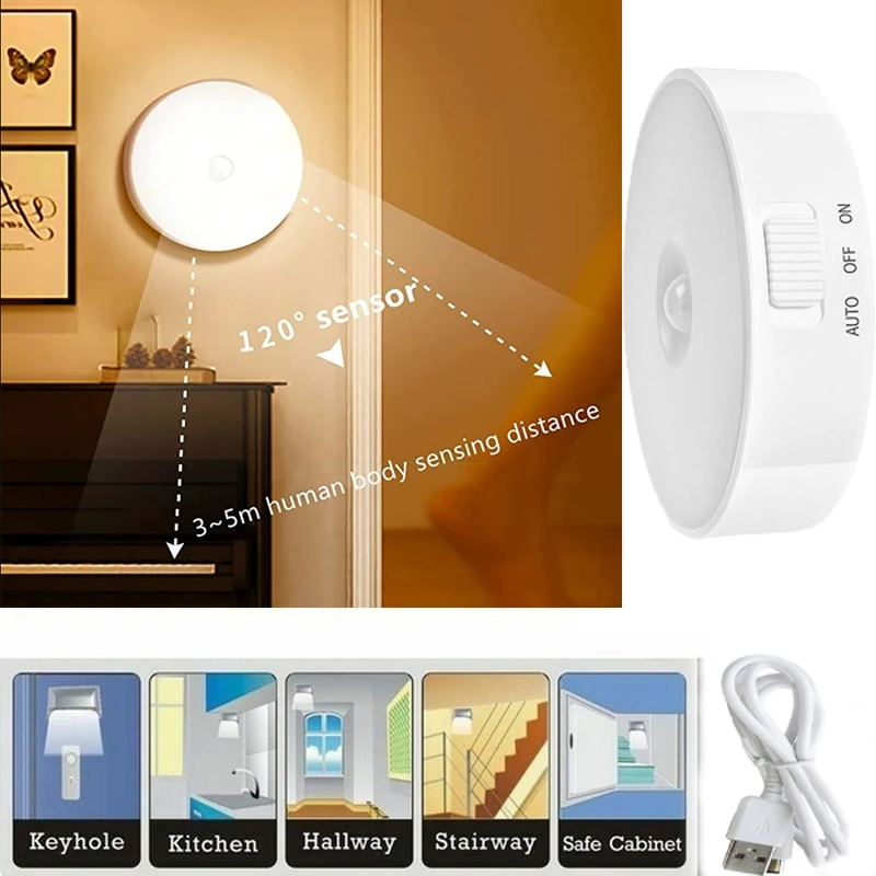 PIR Motion Sensor LED Night Lights Wireless Magnetic Smart Cabinet Light Safe Hallway Bathroom Bedroom Kitchen Cabinet Lights
PIR Motion Sensor LED Night Lights Wireless Magnetic Smart Cabinet Light Safe Hallway Bathroom Bedroom Kitchen Cabinet Lights
