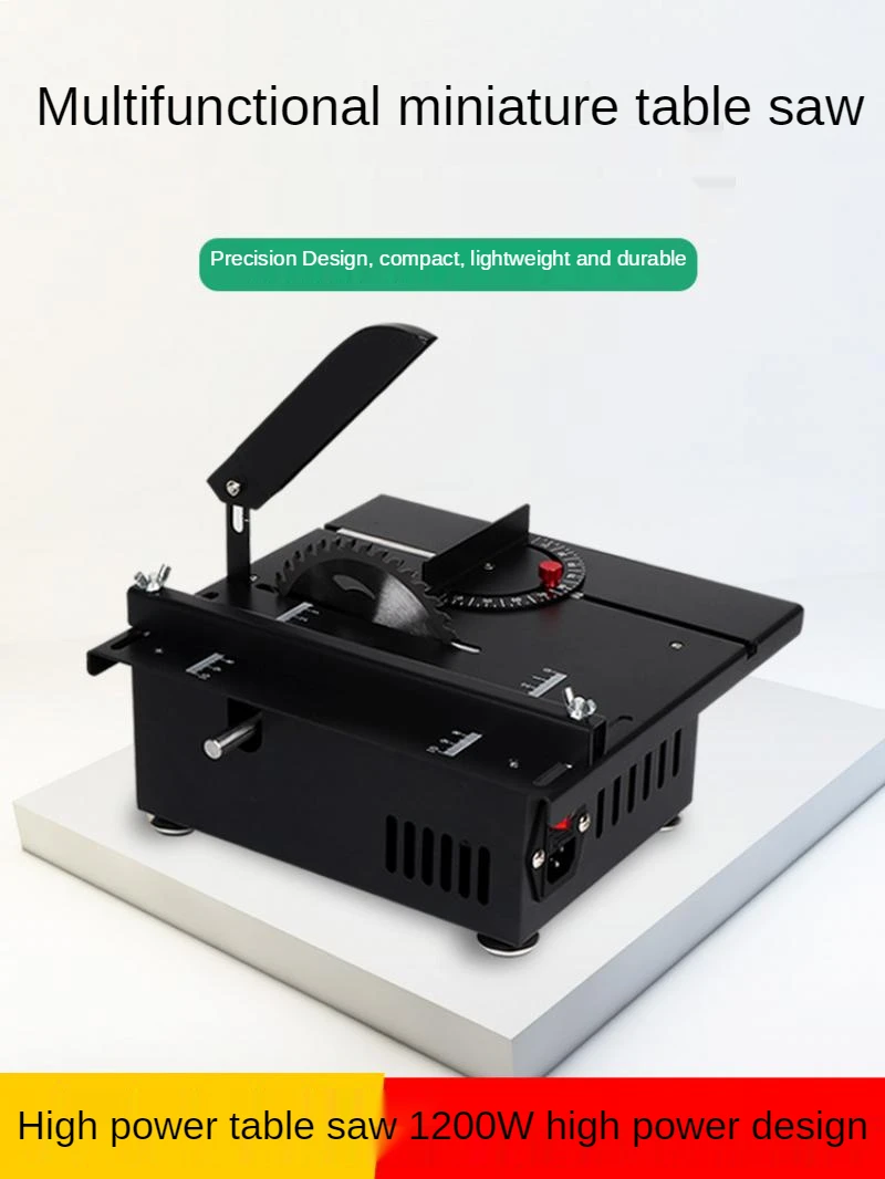 1200W Miniature Precision Table Saw Small Household Table Saw Woodworker Push Table Saw 220V Multi-Functional Cutting Machine
1200W Miniature Precision Table Saw Small Household Table Saw Woodworker Push Table Saw 220V Multi-Functional Cutting Machine