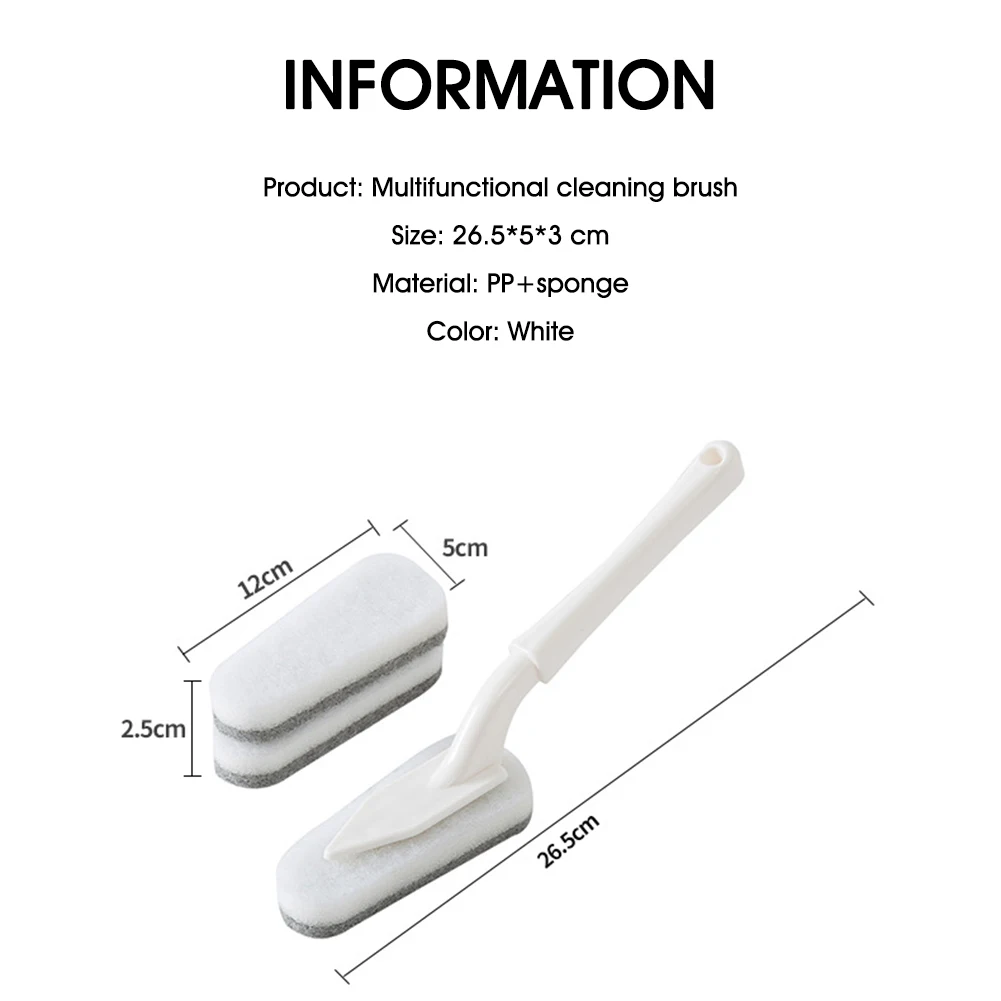 Pan Pot Dish Sink Brush Kitchen Scrub Brush with Scraper Tip Comfortable Grip Odourless Bristles for Pot Pan Casts Clean
Pan Pot Dish Sink Brush Kitchen Scrub Brush with Scraper Tip Comfortable Grip Odourless Bristles for Pot Pan Casts Clean