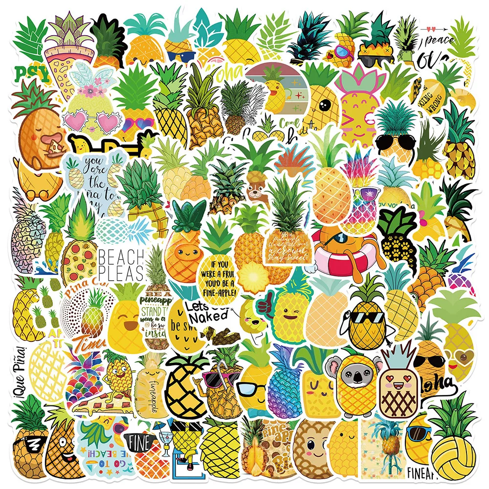 10/30/50/100Pcs Cartoon Cute Mixed Pineapple Poster Stickers Fridge Phone Laptop Luggage Wall Notebook Graffiti Kids Toys
10/30/50/100Pcs Cartoon Cute Mixed Pineapple Poster Stickers Fridge Phone Laptop Luggage Wall Notebook Graffiti Kids Toys