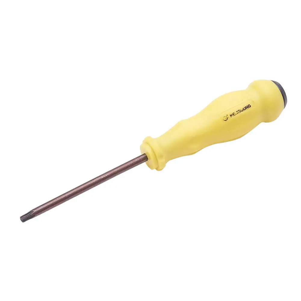 High Quality T6~T30 Torx Screwdriver 155~215mm Total Length Titanium Plated S2 Steel Magnetic Screwdriver Set 1pcs Yellow 
High Quality T6~T30 Torx Screwdriver 155~215mm Total Length Titanium Plated S2 Steel Magnetic Screwdriver Set 1pcs Yellow
