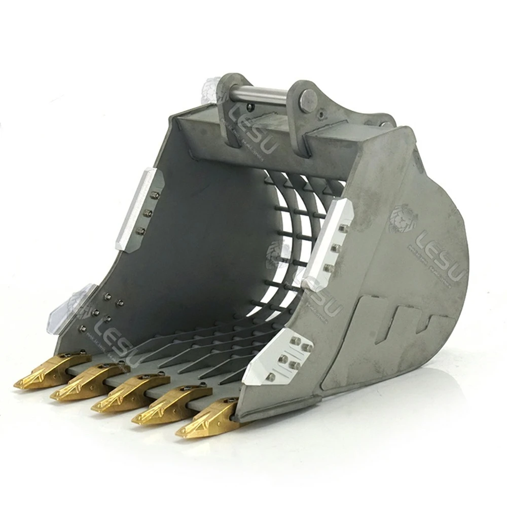 LESU Model 1/14 Rc Excavator AC360 Grille Bucket Modified Bucket Claw Metal DIY Toy Excavator Accessories
LESU Model 1/14 Rc Excavator AC360 Grille Bucket Modified Bucket Claw Metal DIY Toy Excavator Accessories
